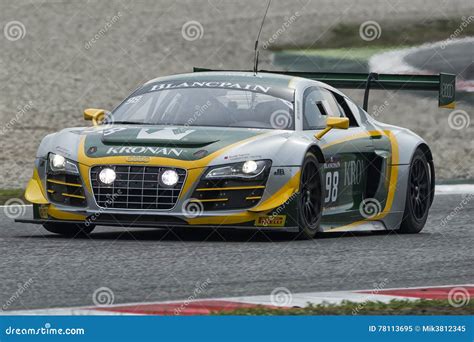 Audi R8 LMS GT3 Blancpain GT Series Championship Editorial Image