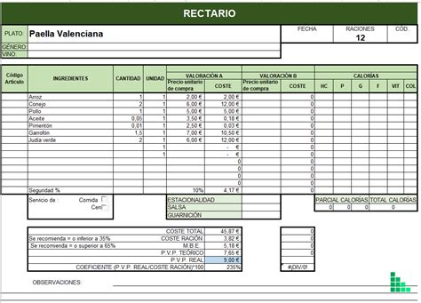 Descubrir Imagen Como Hacer Una Receta En Excel Abzlocal Mx