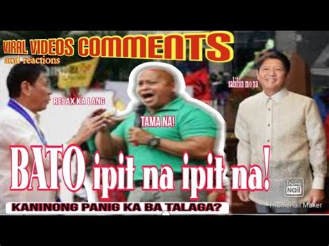 Gulong Gulo Na Utak Ni BATO Philippines Issue Senate Loyalista