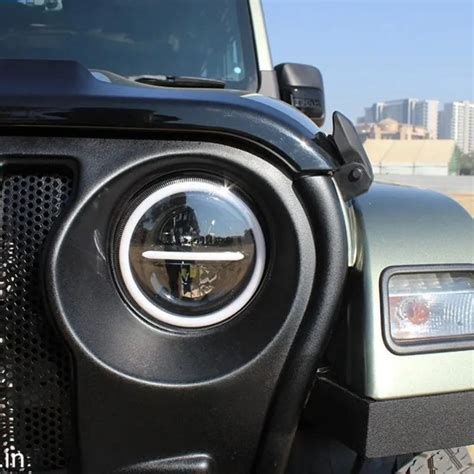 Buy Minus Headlight With Drl For New Thar 2020 2024