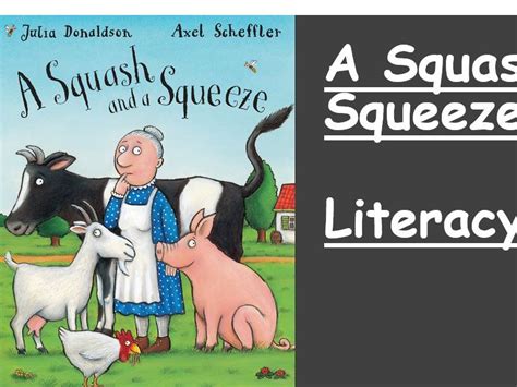 A Squash and a Squeeze Literacy Activities | Teaching Resources