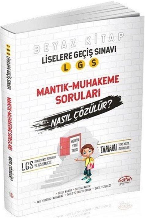 LGS Mantık Muhakeme Soruları Nasıl Çözülür idefix