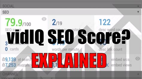 What Is The Vidiq Seo Score And How To Get More Views Youtube