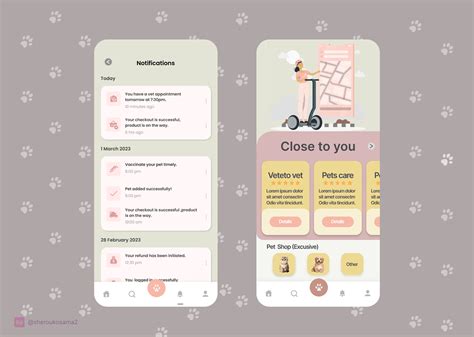 Vet Booking App Behance