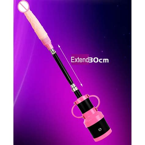 Automatic Electric Telescopic Handhold Gun Cannon Female Masturbation