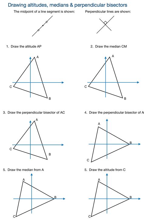 Medians And Altitudes Of Triangles 247 Plays Quizizz Worksheets