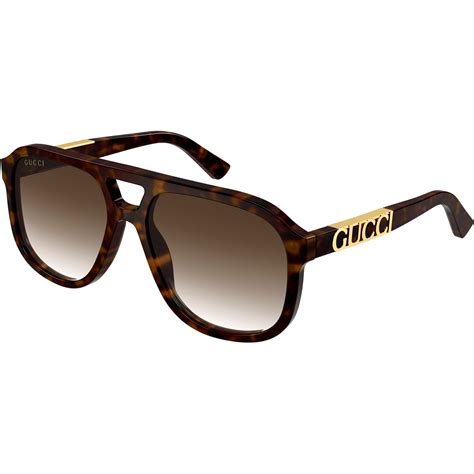 Gucci Gucci Sunglasses Gg1188s Unisex Havana Flannels