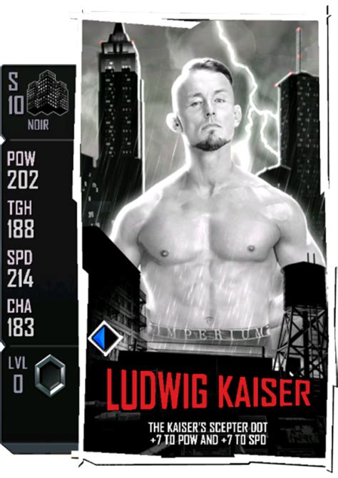 Ludwig Kaiser Marcel Barthel Wwe Supercard Roster