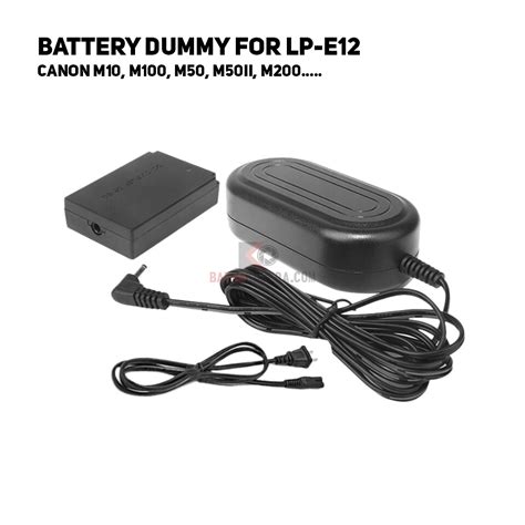 Jual Battery Dummy Lp E Ack E Ac Power Adapter Dr E