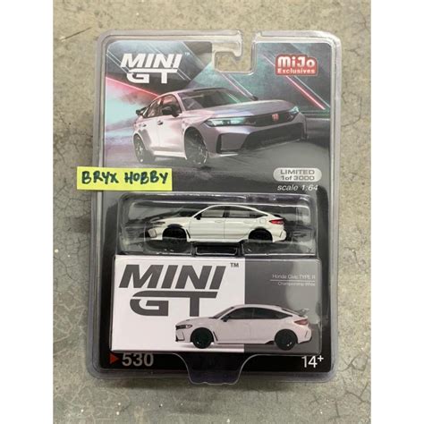 Tsm Models Mini Gt Mijo Exclusives Honda Civic Type R 2023 Mgt00530 Mj