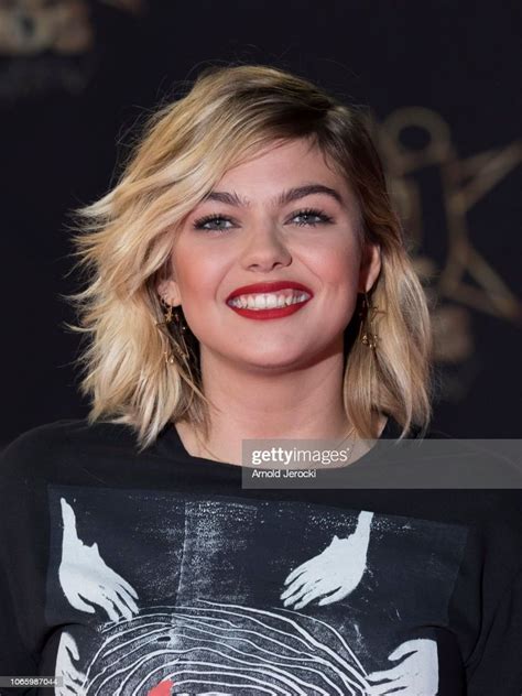 Louane Emera Attends The Th Nrj Music Awards At Palais Des News