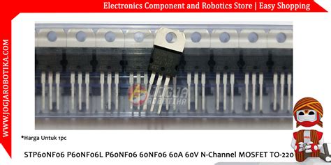 STP60NF06 P60NF06L P60NF06 60NF06 60A 60V N-Channel MOSFET TO-220