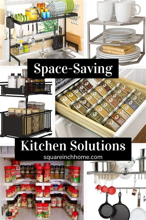 space saving kitchen organization solutions perfect  small