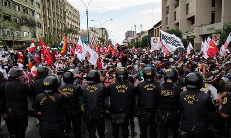 Desplegar N M S De Mil Efectivos Policiales Ante Nuevas Protestas En