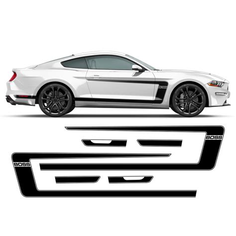 Ford Boss 302 Decals For Mustang