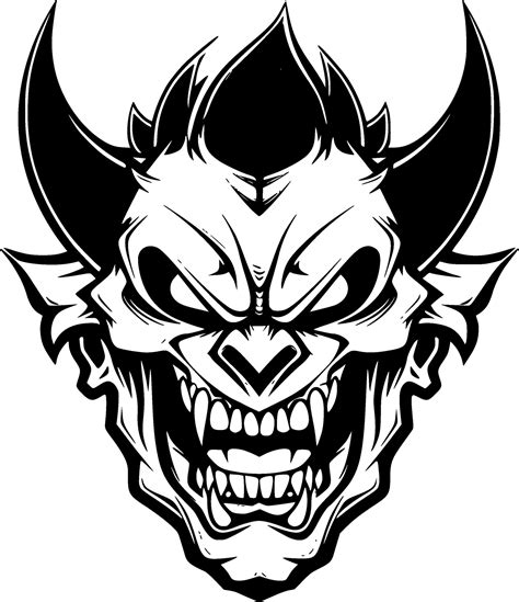 Skull, Black and White Vector illustration 28170076 Vector Art at Vecteezy