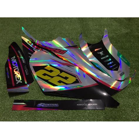 Jual DECAL KLX D TRACKER DEKAL STICKER HOLOGRAM Shopee Indonesia