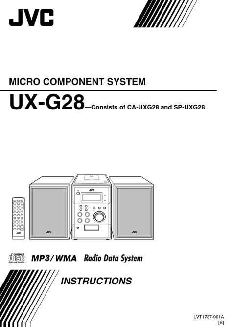 Jvc Ux G28 Instructions Manual Pdf Download Manualib