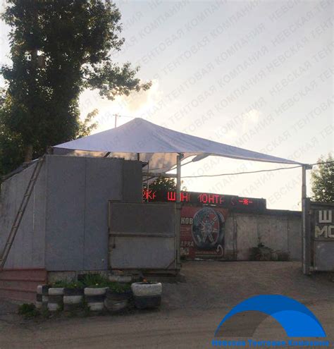 Палатки, шатры и навесы из брезента и ПВХ — купить в "Невской тентовой ...