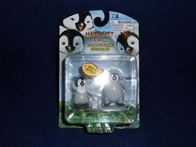 New Unopened Happy Feet Two Erik Atticus Penguins Figurines S