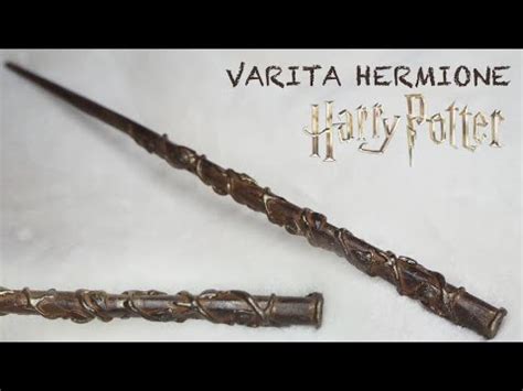 Como Hacer Varita HERMIONE GRANGER Silicona Caliente Harry Potter