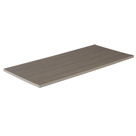 Timbertech Azek Vintage 12 Ft Coastline Square Pvc Fascia Deck Board In