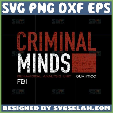 Criminal minds svg – Artofit