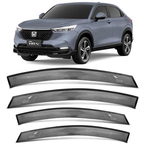 Calha De Chuva Slim Honda New Hr V 2023 4p Tgpoli 28013 TG POLI