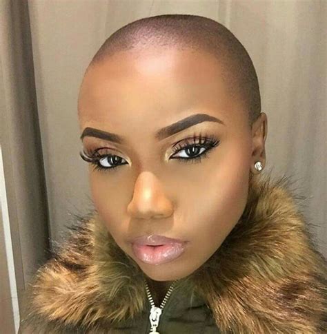 So So Beautiful Big Chop Hairstyles Natural Hair Styles Bald Hair