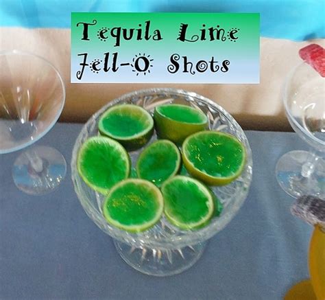 That Sexy Dish Tequila Lime Jell O Shots