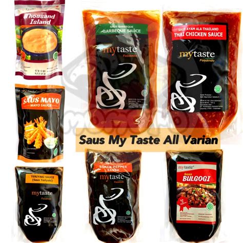 Jual My Taste Sauce Blackpepper Teriyaki BBQ Bulgogi MT Thai