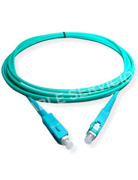 Patch Cord De Fibra Ptica Sc Pc A Sc Pc Om Multimodo Simplex