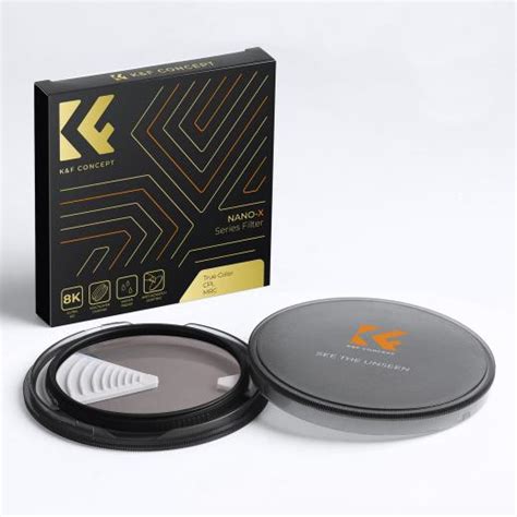 True Color Cpl Filter Multi Layer Coatings Nano X Series K F Concept