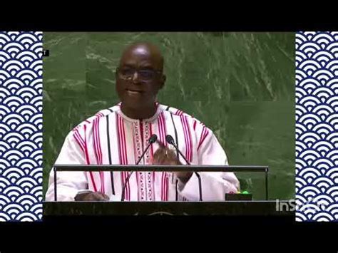 Burkina Faso Speaks On Behalf Of Africa Le Burkina Faso Parle Et