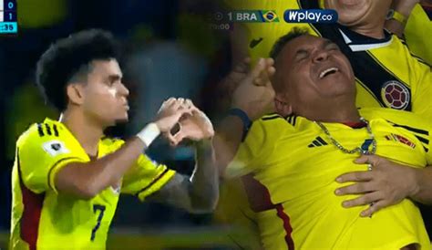 Colombia Vs Brasil Luis D Az Anot Doblete De Golazos E Hizo Emocionar