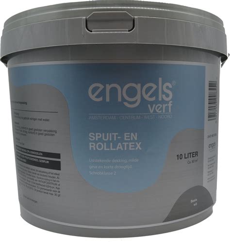 Engels Spuit En Rollatex Muurverf Op Waterbasis Mat Ral