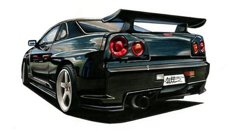 How To Draw A Nissan Skyline R How Are They With Reliability And Such