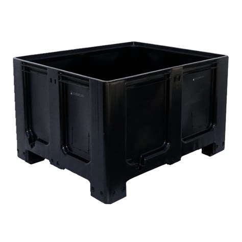 Box Pesante Hdpe Nero Ecoplast