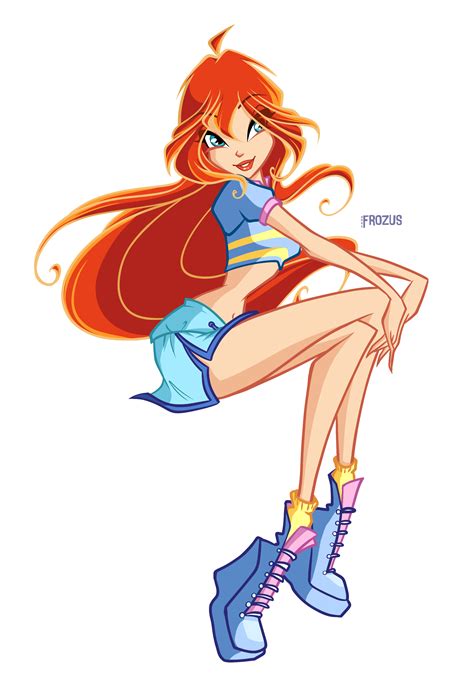 Winx Club Png Bloom By Frozusartstation On Deviantart