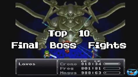 Top 10 Final Boss Fights Youtube