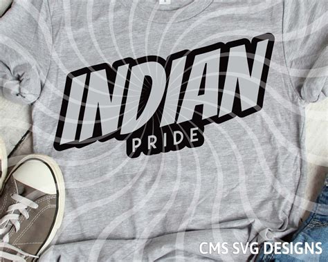 Indian Svg Indians Svg Indian Pride Svg School Pride Mascot Etsy