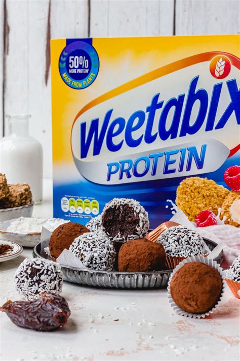 Chocolate Weetabix Protein Balls (Vegan GF) - Nourishing Amy