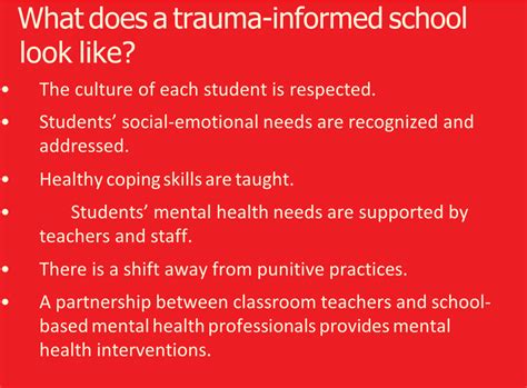 Create A Trauma Informed Classroom Connecticut Education Association