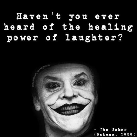 Haven T You Ever Heard Of The Healing Power Of Laughter Batman Vs