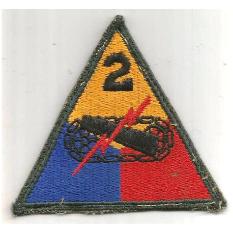 Patch de la 2ème Division Blindée US Corée