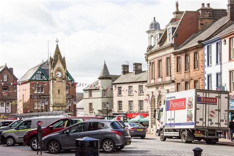 Market Square Penrith Cumberland England Surrounded By Flickr