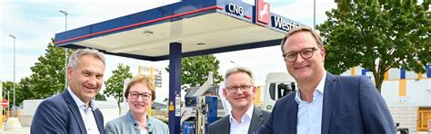 Neue Ffentliche Bio Cng Tankstelle In Coesfeld Wfc