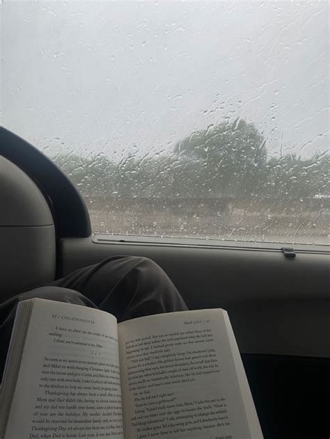 Rainy Day Reading Ugly Love Perfect Timing Weather Rainy Day Aesthetic