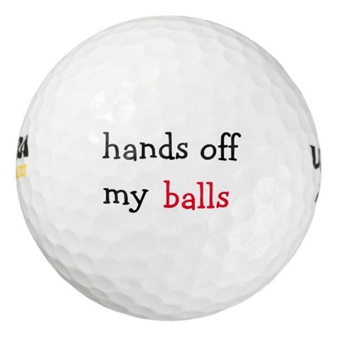 Funny Golf Ball Novelty Zazzle Golf Ball Golf Humor Golf