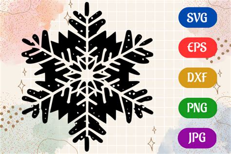 Snowflake Graphic By Creative Oasis · Creative Fabrica